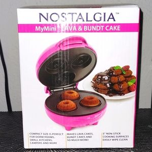 My Mini Lava and bundt cake